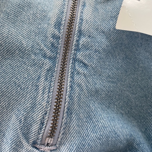 ASOS Denim Lightwash Top US Size 14/ UK 18 NWT - Picture 5 of 13